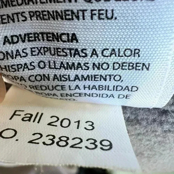 Carhartt Women’s Fleece Lined Hooded Full Zip Nylon Black Jacket Sz L - Picture 16 of 16